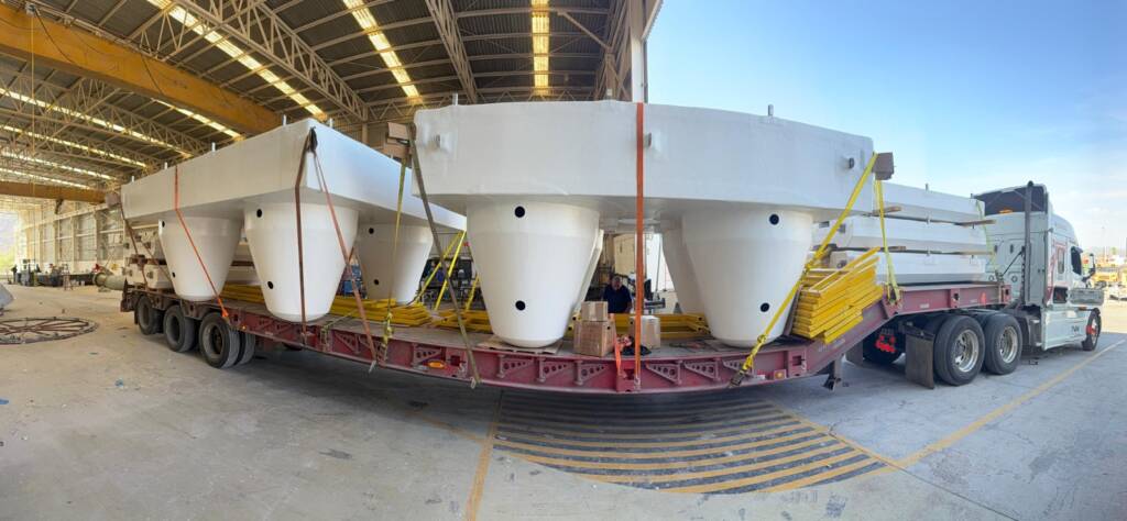 Barcazas en fibra de vidrio